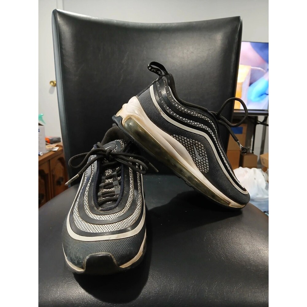 Nike Air Max 97. UL 17 GS. Black Athletic Sneakers. Boys Size 5Y. 917998 001